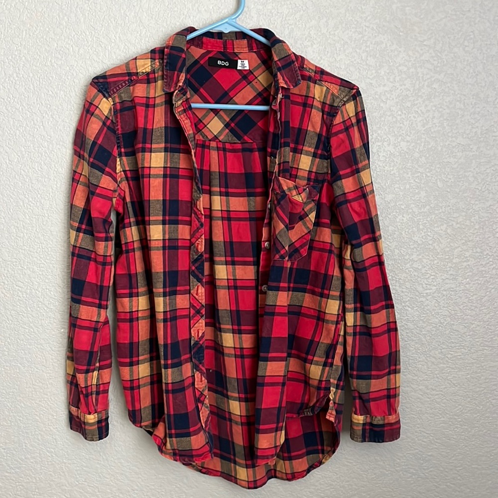 Plaid Button-Down - Perfect for Fall!